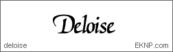 Click here to download DELOISE...
