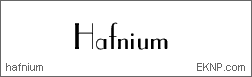 Click here to download HAFNIUM...