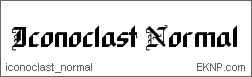 Click here to download ICONOCLAST NORMAL...
