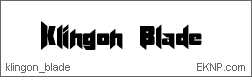 Click here to download KLINGON BLADE...