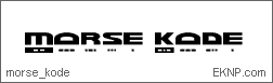 Click here to download MORSE KODE...