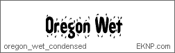 Click here to download OREGON WET CONDENSED...