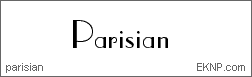 Click here to download PARISIAN...