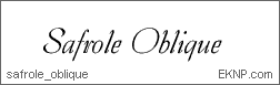 Click here to download SAFROLE OBLIQUE...
