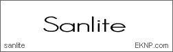 Click here to download SANLITE...