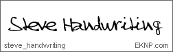 Click here to download STEVE HANDWRITING...