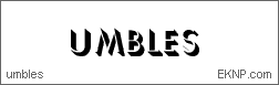 Click here to download UMBLES...